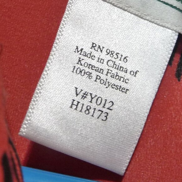 COLDWATER CREEK RED PLAID BUTTON FRONT SHIRT - Picture 9 of 10